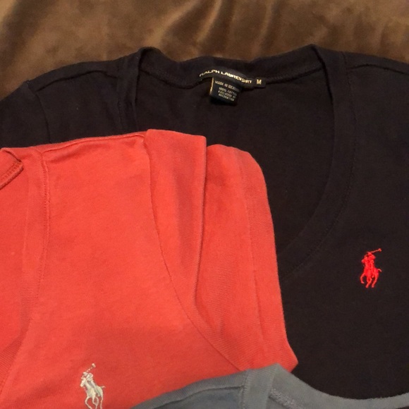 Four Ralph Lauren Sport tees. - Picture 4 of 5